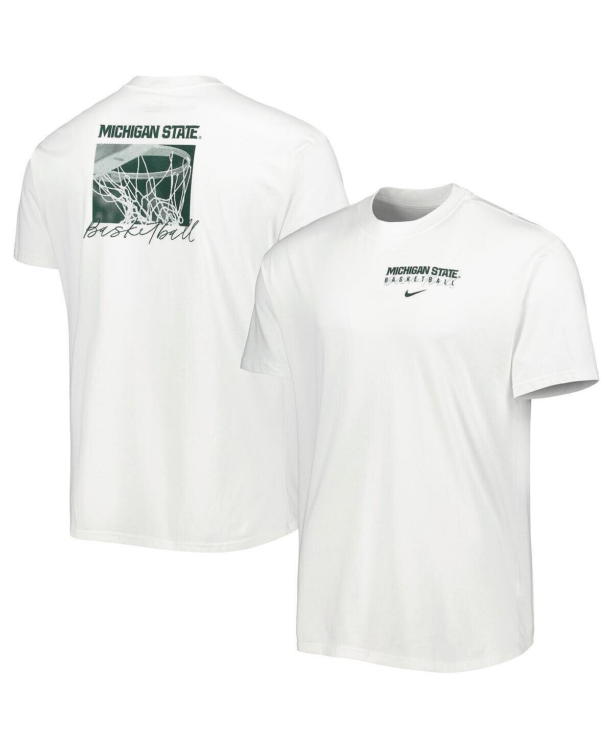 Мужская белая футболка Michigan State Spartans Basketball Movement Max90 Nike, Белый, Мужская белая футболка Michigan State Spartans Basketball Movement Max90 Nike
Мужская белая футболка Michigan State Spartans Basketball Movement Max90 Nike, Белый, Мужская белая футболка Michigan State Spartans Basketball Movement Max90 Nike