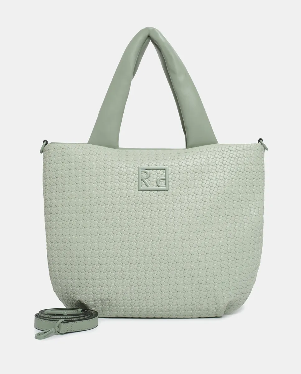 Плетеная сумка-шоппер из искусственной кожи Robert Pietri, зеленый
Плетеная сумка-шоппер из искусственной кожи Robert Pietri, зеленый