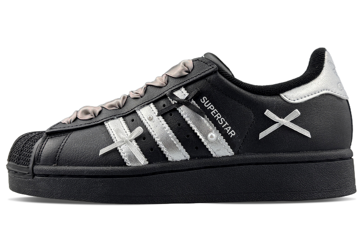 Superstar 2 Seashell Pearl устойчивые к истиранию низкие детские скейтбординг кроссовки для подростков Adidas Originals, черный
Superstar 2 Seashell Pearl устойчивые к истиранию низкие детские скейтбординг кроссовки для подростков Adidas Originals, черный