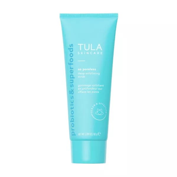 So poreless глубоко отшелушивающий скраб для черных точек Tula Skincare
So poreless глубоко отшелушивающий скраб для черных точек Tula Skincare