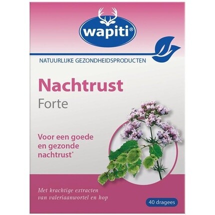 Wapiti Night'S Rest Forte - 40 таблеток - Добавка
Wapiti Night'S Rest Forte - 40 таблеток - Добавка