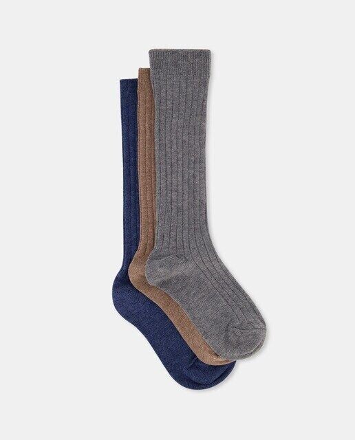 Комплект из трех носков для девочек в рубчик Cotton Juice, мультиколор
Комплект из трех носков для девочек в рубчик Cotton Juice, мультиколор