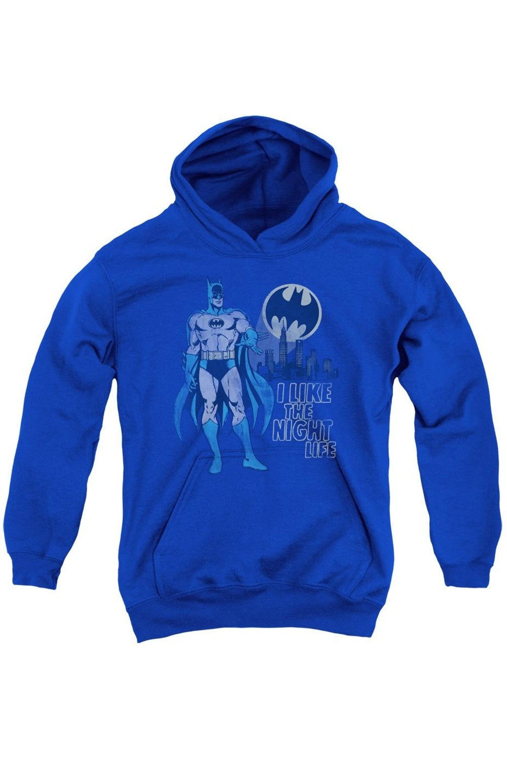 Толстовка с капюшоном DC Comics Night Life Youth Gildan, синий
Толстовка с капюшоном DC Comics Night Life Youth Gildan, синий