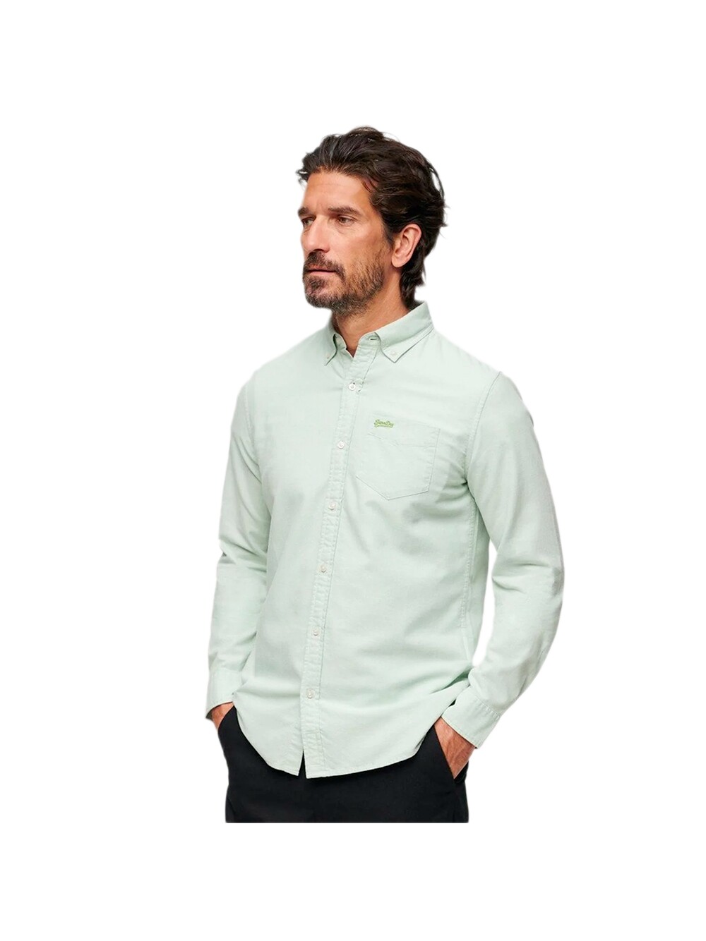 Оксфордская рубашка Superdry, зеленый
Оксфордская рубашка Superdry, зеленый