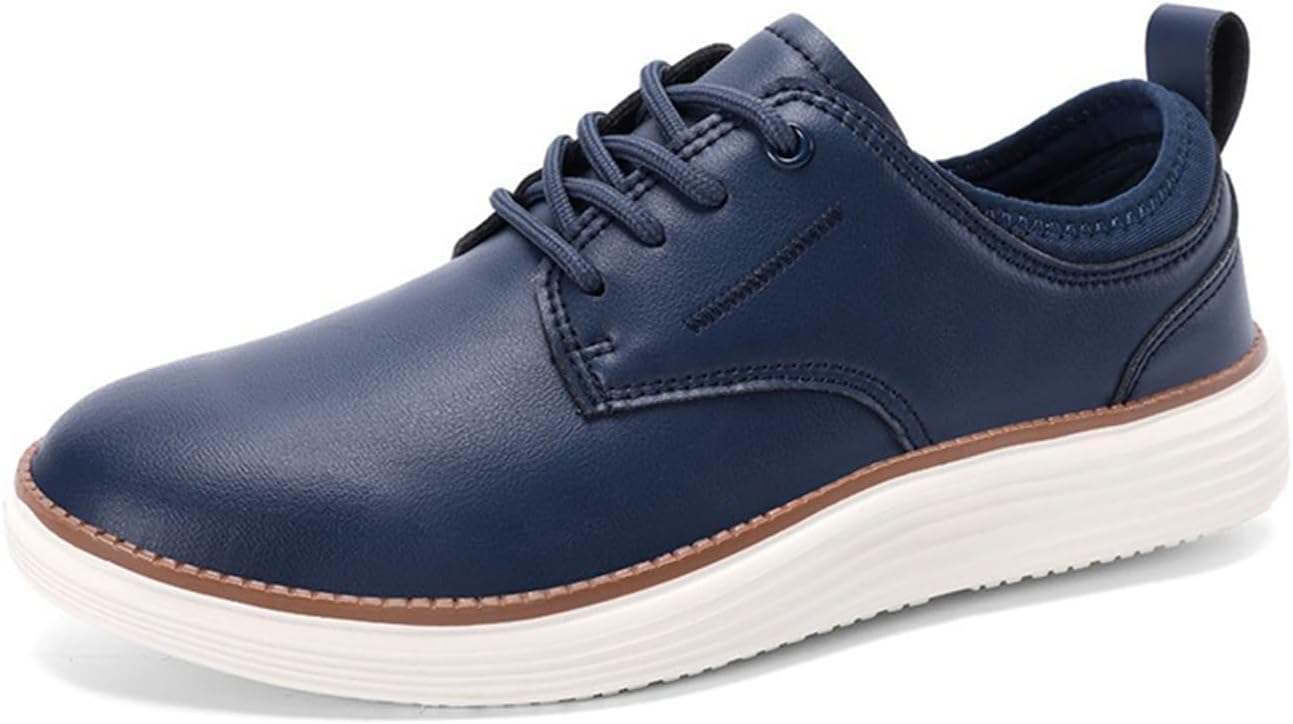 Мужские повседневные простые оксфорды с комфортной поддержкой свода стопы, деловые туфли, модные кроссовки Tzeohai, темно-синий
Мужские повседневные простые оксфорды с комфортной поддержкой свода стопы, деловые туфли, модные кроссовки Tzeohai, темно-синий