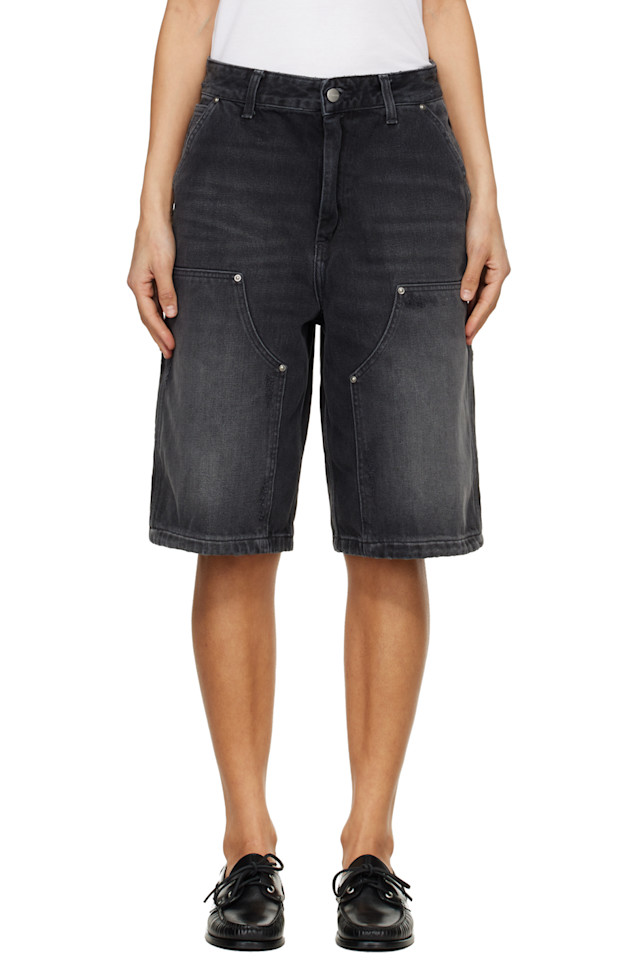 Джинсовые шорты Nixon с двойными коленями Carhartt Work In Progress, черный
Джинсовые шорты Nixon с двойными коленями Carhartt Work In Progress, черный