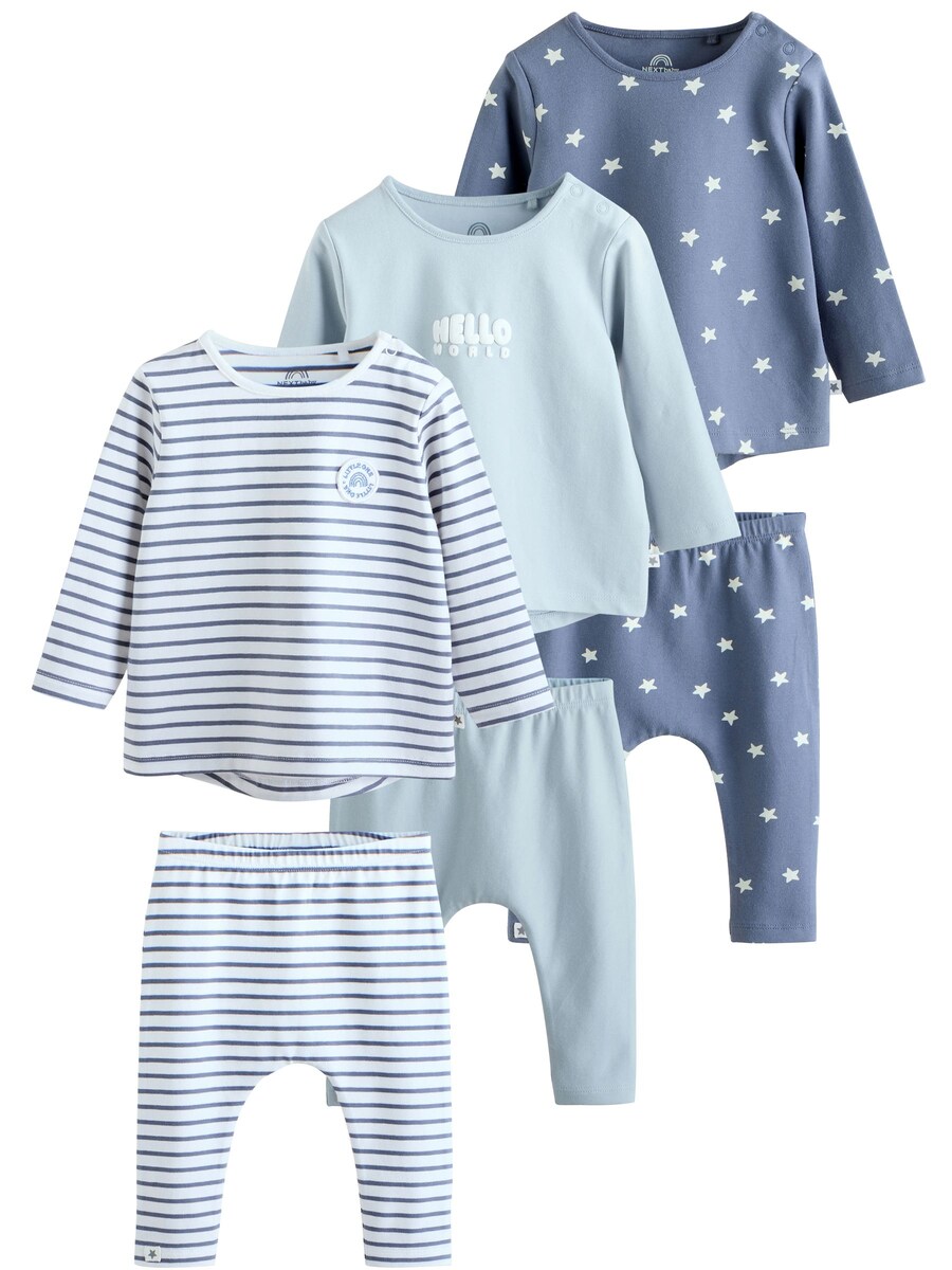 Набор Next, темно-синий/пыльно-синий/пастельно-синий
Набор Next, темно-синий/пыльно-синий/пастельно-синий