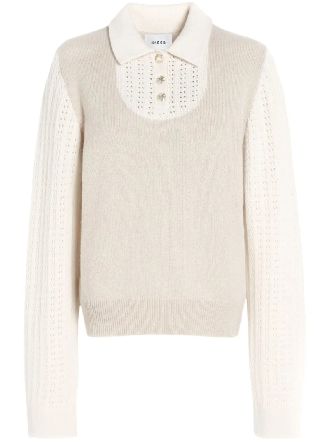 Barrie кашемировый свитер с воротником поло, нейтральный
Barrie кашемировый свитер с воротником поло, нейтральный