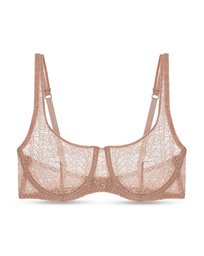 Alix Кружевное Бюстгальтер Деми Journelle, коричневый
Alix Кружевное Бюстгальтер Деми Journelle, коричневый