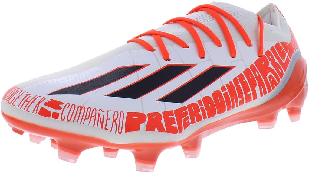 Футбольные бутсы Adidas Speedportal Messi.3 для твердого грунта, унисекс, взрослые, белый/черный/красный
Футбольные бутсы Adidas Speedportal Messi.3 для твердого грунта, унисекс, взрослые, белый/черный/красный