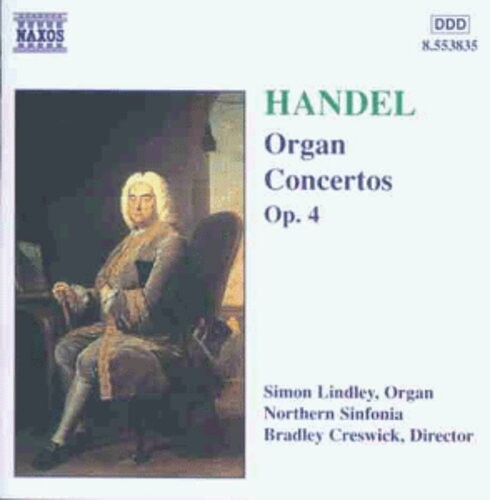 CD диск Handel / Lindley / Creswick: Organ Concertos Op 4
CD диск Handel / Lindley / Creswick: Organ Concertos Op 4