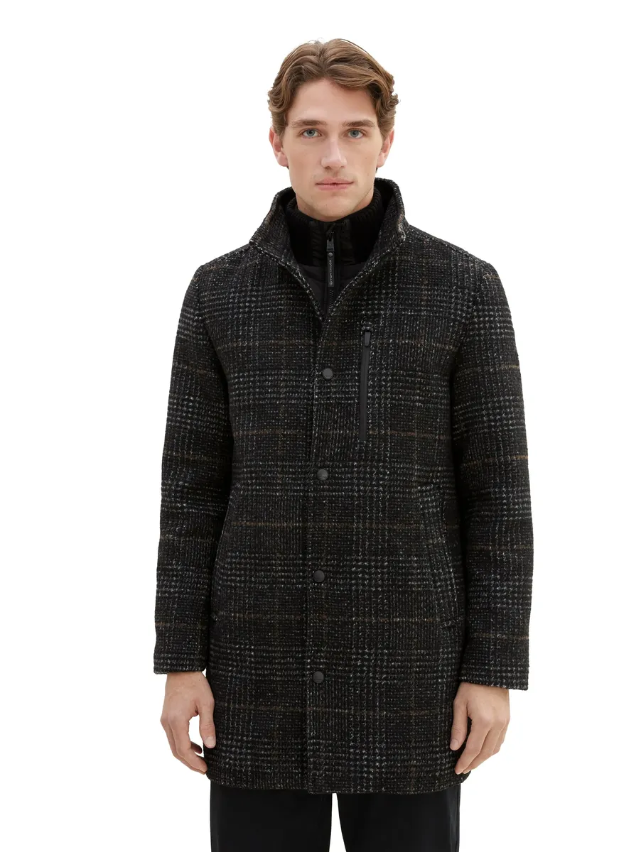 TOM TAILOR короткое пальто с нагрудным карманом на молнии, цвет Dark Grey Kariert
TOM TAILOR короткое пальто с нагрудным карманом на молнии, цвет Dark Grey Kariert