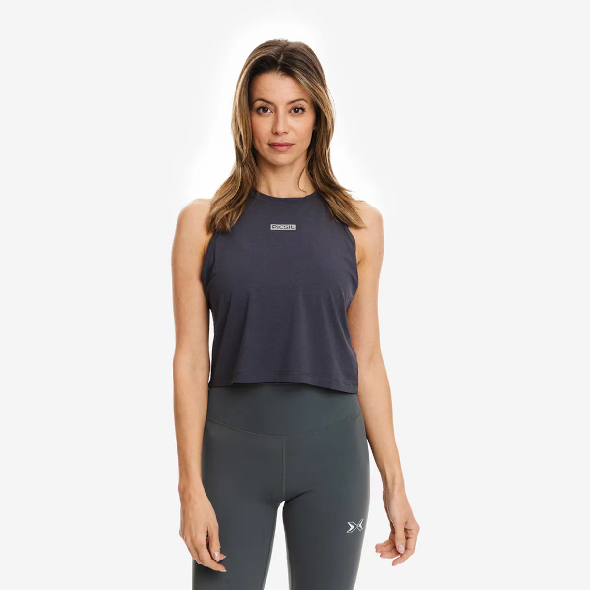 Женская футболка-кроп-топ Picsil, темно-синий
Женская футболка-кроп-топ Picsil, темно-синий