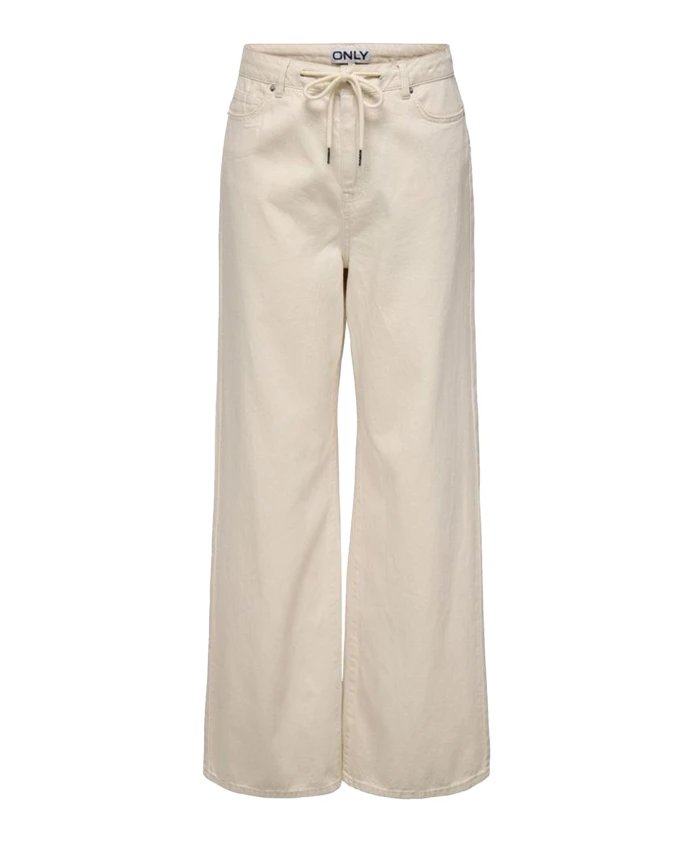 Широкие брюки на шнуровке Only, бежевый
Широкие брюки на шнуровке Only, бежевый
