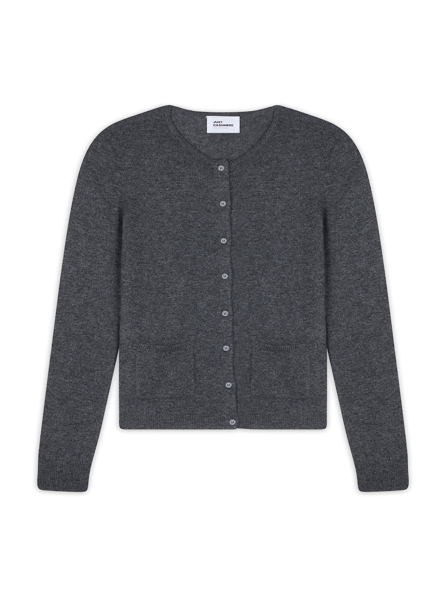 Вязаный кардиган JUST CASHMERE Katharine, антрацит
Вязаный кардиган JUST CASHMERE Katharine, антрацит