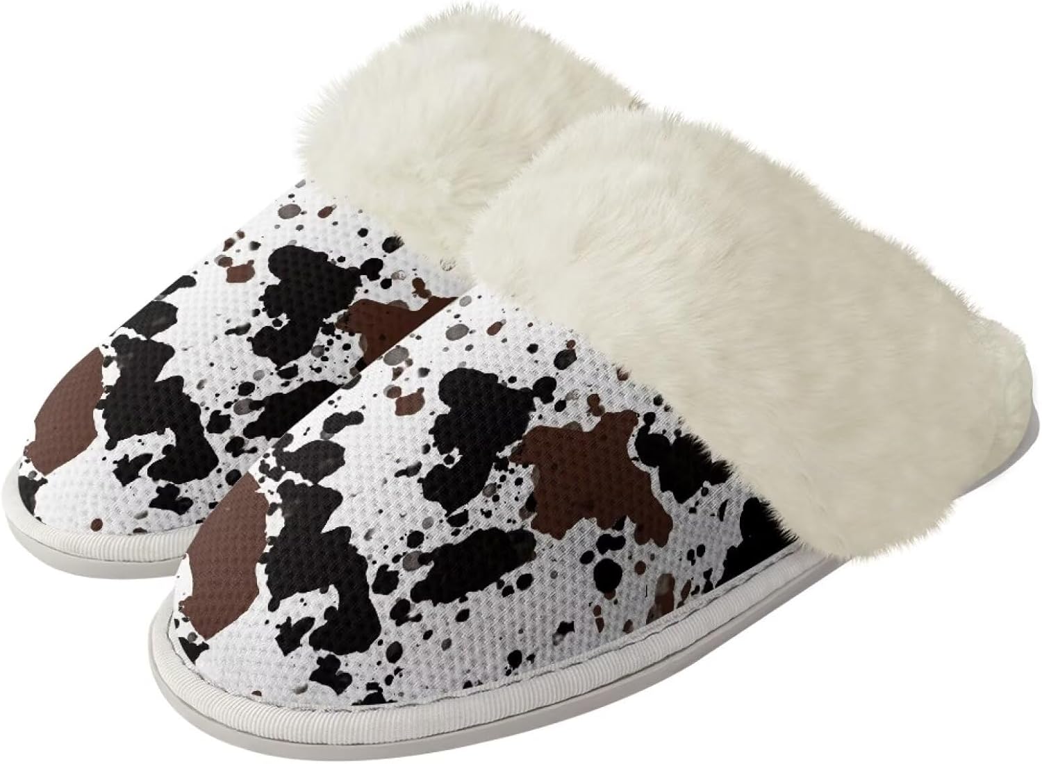 Тапочки Glomenade для женщин и мужчин с отделкой из фланели, домашние туфли с памятью формы, закрытым носком и мягкой подошвой, для использования дома и на улице, Brown Ink Splash
Тапочки Glomenade для женщин и мужчин с отделкой из фланели, домашние туфли с памятью формы, закрытым носком и мягкой подошвой, для использования дома и на улице, Brown Ink Splash