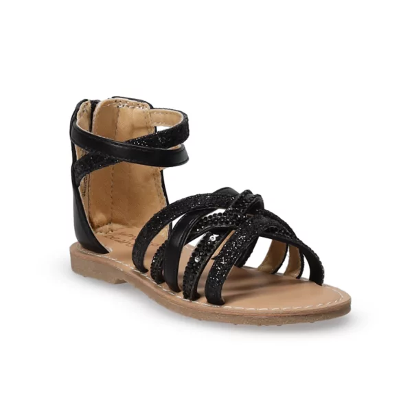 Сандалии для девочек-малышей Ozziee Jumping Beans, черный
Сандалии для девочек-малышей Ozziee Jumping Beans, черный