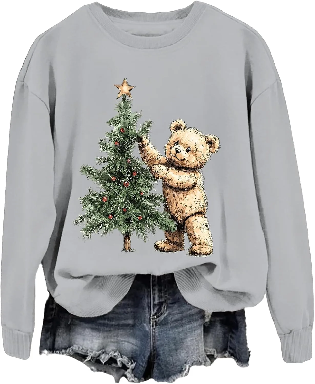 Свитшот с капюшоном "Елка и медведь", праздничный SIMJEW
Свитшот с капюшоном "Елка и медведь", праздничный SIMJEW