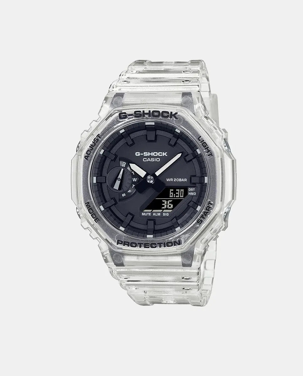 Мужские часы Casio G-Shock Skeleton GA-2100SKE-7AER из прозрачной смолы, цвет Natural
Мужские часы Casio G-Shock Skeleton GA-2100SKE-7AER из прозрачной смолы, цвет Natural