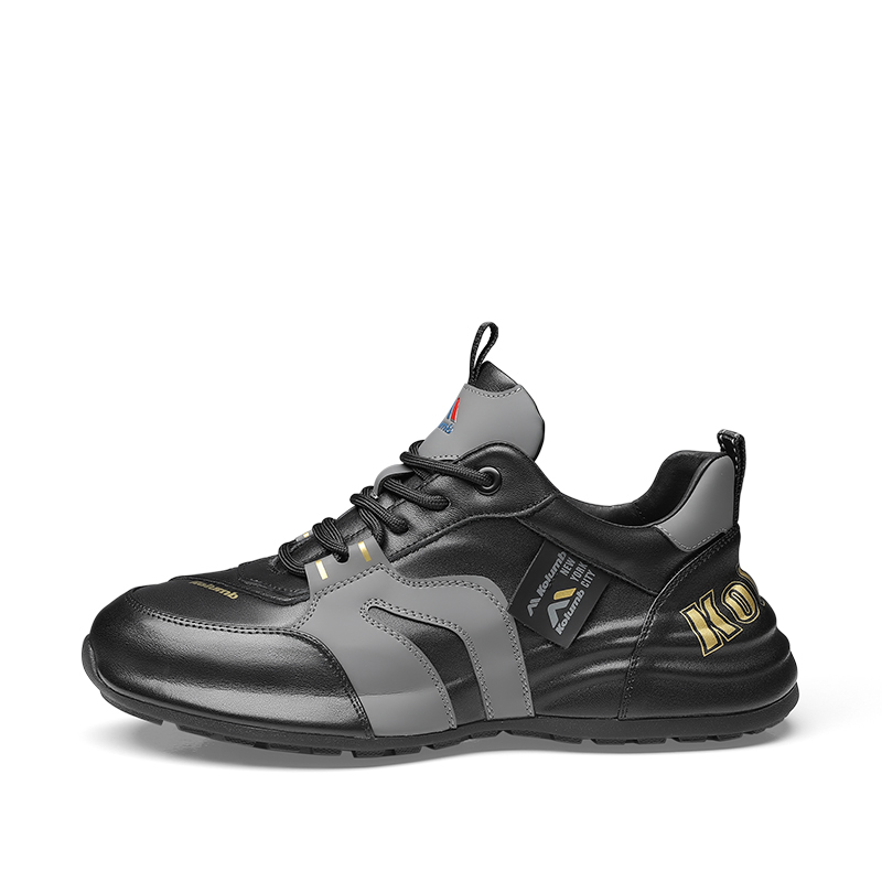 Амортизирующие противоскользящие и износостойкие кроссовки мужские низкие уличные черно-серые Kolumb
Амортизирующие противоскользящие и износостойкие кроссовки мужские низкие уличные черно-серые Kolumb