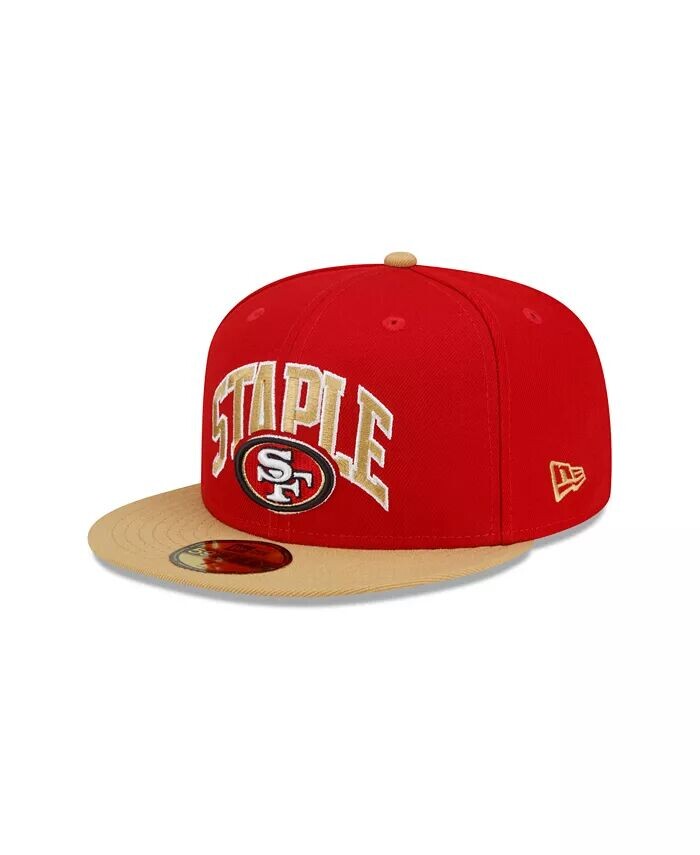 Мужская облегающая шляпа X Staple Scarlet, золото San Francisco 49ers Pigeon 59FIFTY New Era
Мужская облегающая шляпа X Staple Scarlet, золото San Francisco 49ers Pigeon 59FIFTY New Era