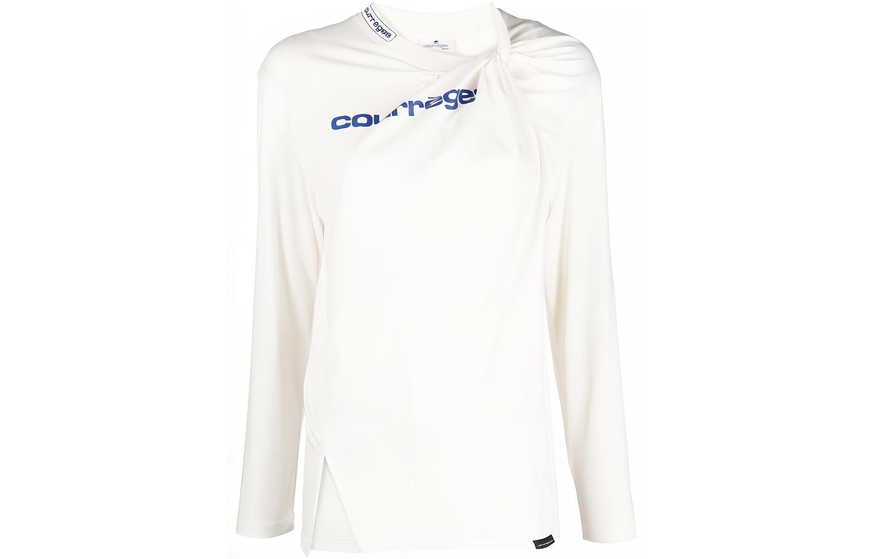 COURREGES Courrèges Twist Shell лонгслив 'Heritage White'
COURREGES Courrèges Twist Shell лонгслив 'Heritage White'