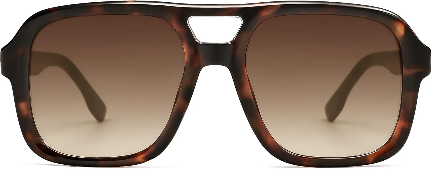 Солнцезащитные очки-авиаторы SOJOS в стиле ретро для женщин и мужчин, квадратной формы, женские квадратные солнцезащитные очки SJ2355, Tortoise Brown Grading
Солнцезащитные очки-авиаторы SOJOS в стиле ретро для женщин и мужчин, квадратной формы, женские квадратные солнцезащитные очки SJ2355, Tortoise Brown Grading