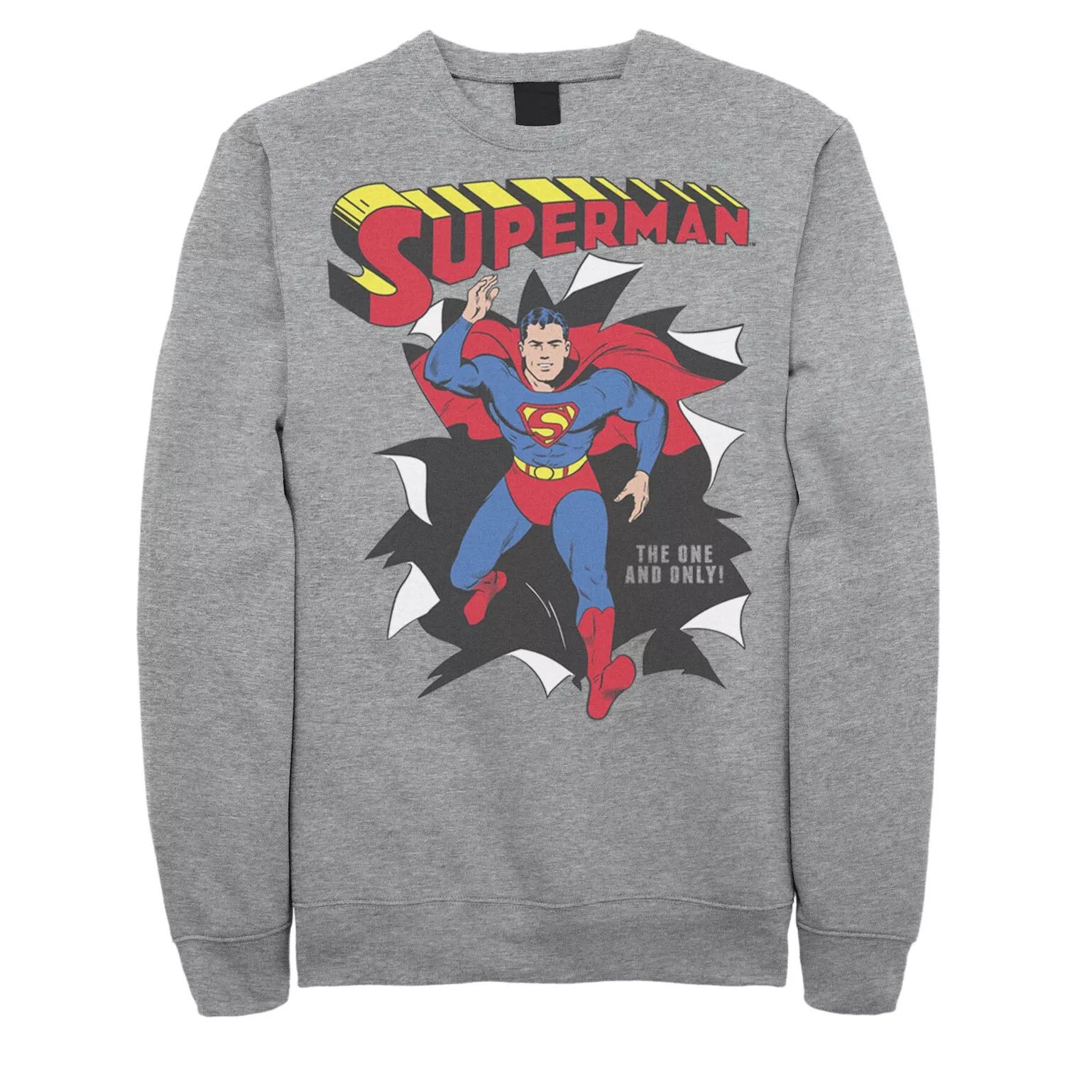 Мужской свитшот с плакатом DC Comics «Супермен сквозь стену» Licensed Character
Мужской свитшот с плакатом DC Comics «Супермен сквозь стену» Licensed Character