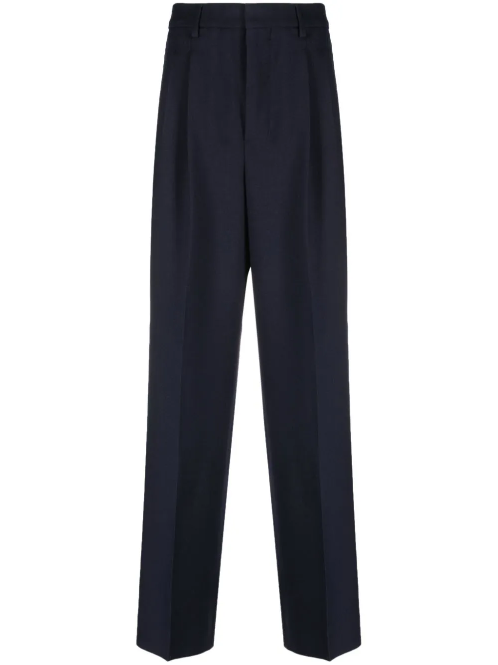 Прямые брюки строгого кроя AMI Paris, синий
Прямые брюки строгого кроя AMI Paris, синий