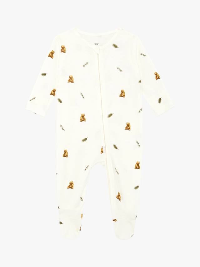 Детский комбинезон для сна с мишкой из бамбука и хлопка коричневого цвета Rosa & Blue, Ivory
Детский комбинезон для сна с мишкой из бамбука и хлопка коричневого цвета Rosa & Blue, Ivory