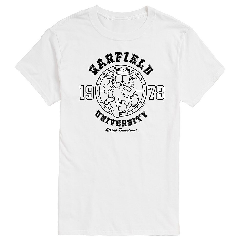 Мужская футболка с рисунком Garfield Athletic Dept. Running Licensed Character, белый
Мужская футболка с рисунком Garfield Athletic Dept. Running Licensed Character, белый
