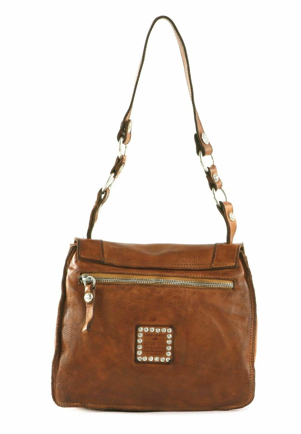 Сумка через плечо Campomaggi, коричневый
Сумка через плечо Campomaggi, коричневый