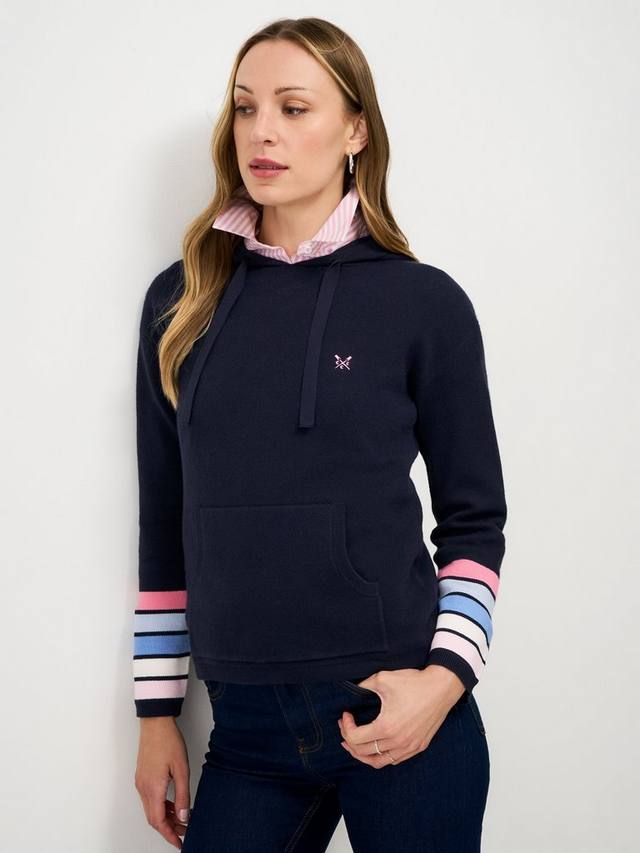 Кифер худи с полосками и манжетами Crew Clothing, Navy Blue
Кифер худи с полосками и манжетами Crew Clothing, Navy Blue