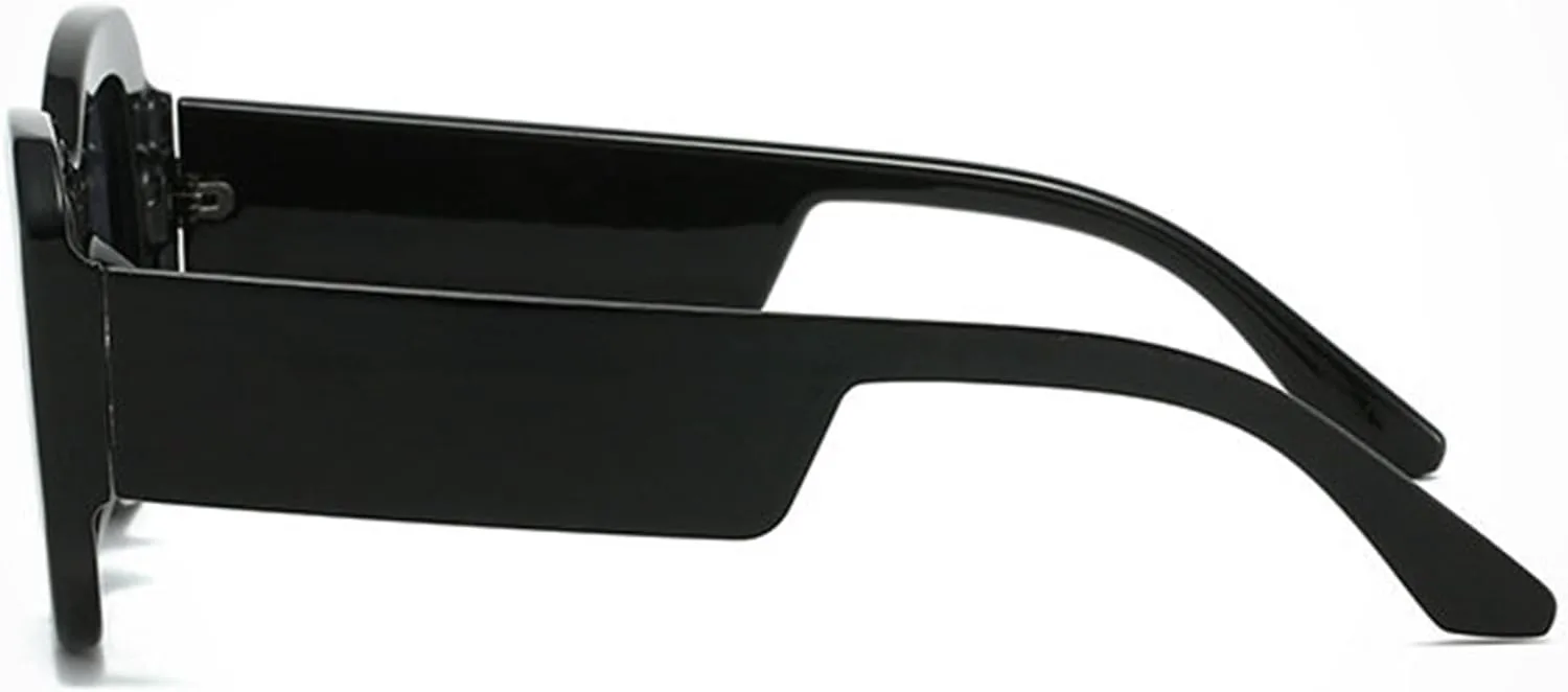 Солнцезащитные очки Willochra Trendy Flat Top Square для женщин и мужчин, ретро, массивная оправа, овальные линзы, панк, градиентные солнцезащитные очки F27, Black
Солнцезащитные очки Willochra Trendy Flat Top Square для женщин и мужчин, ретро, массивная оправа, овальные линзы, панк, градиентные солнцезащитные очки F27, Black