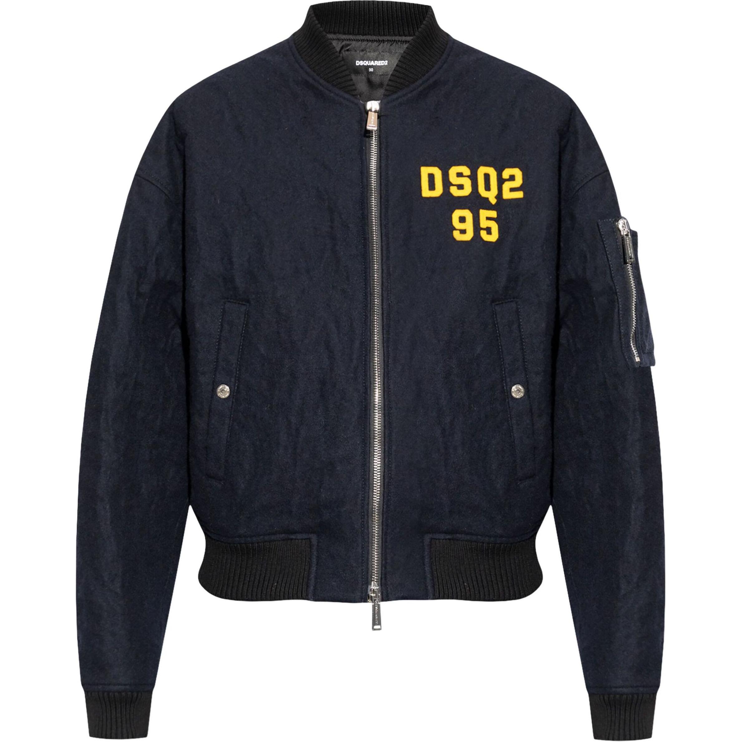 Dsquared 2 Куртка на молнии с нашивкой с логотипом Dsquared2
Dsquared 2 Куртка на молнии с нашивкой с логотипом Dsquared2