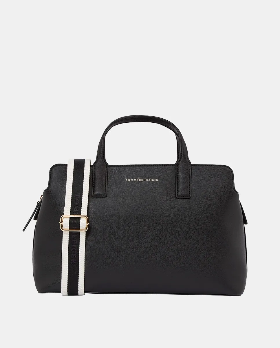 Сумка-сатчел черного цвета Tommy Hilfiger, черный
Сумка-сатчел черного цвета Tommy Hilfiger, черный