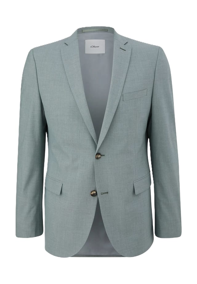 Приталенный пиджак с воротником-лацканом S.Oliver Black Label, зеленый
Приталенный пиджак с воротником-лацканом S.Oliver Black Label, зеленый