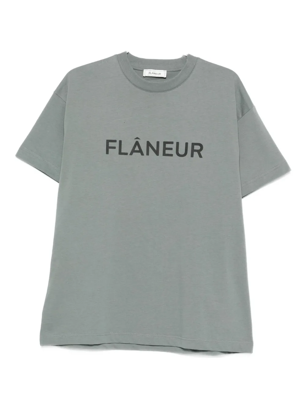 Футболка с логотипом FLÂNEUR, зеленый
Футболка с логотипом FLÂNEUR, зеленый