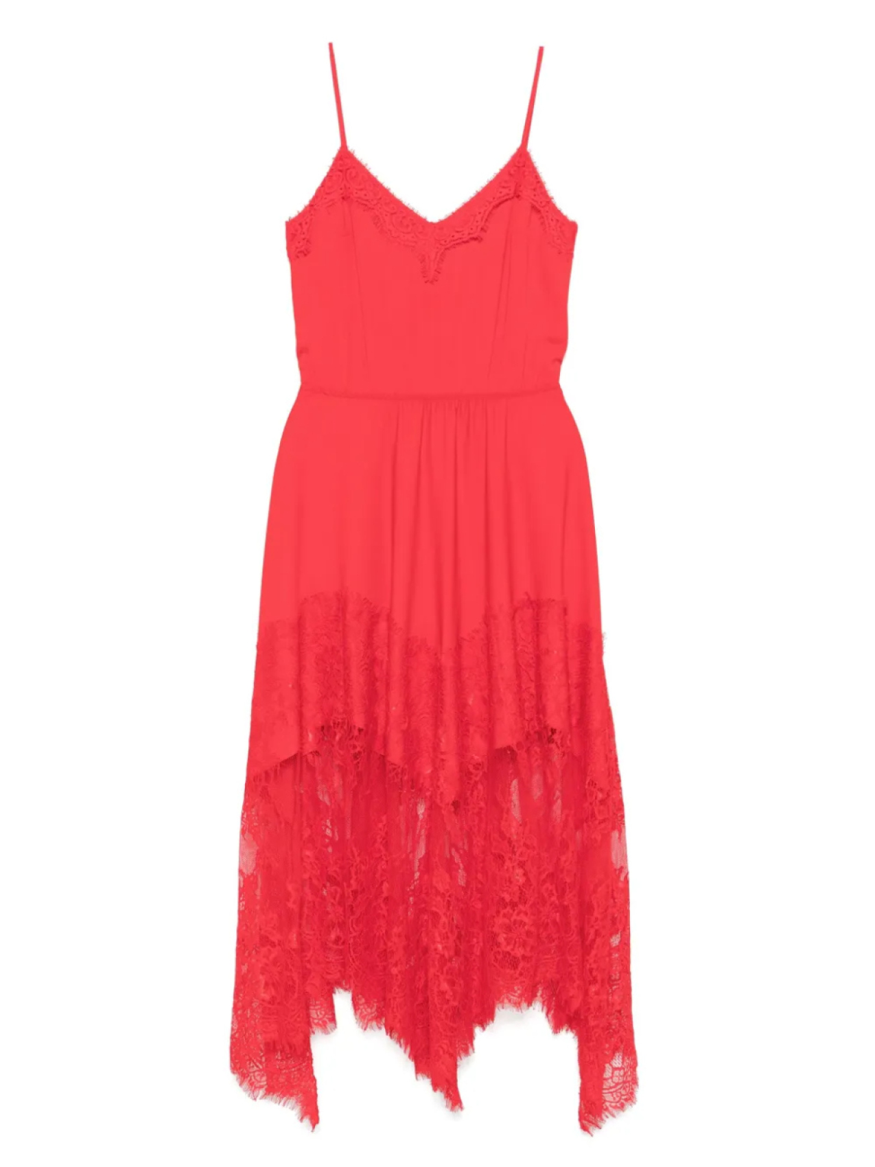 Платье миди с кружевной отделкой NISSA, красный
Платье миди с кружевной отделкой NISSA, красный