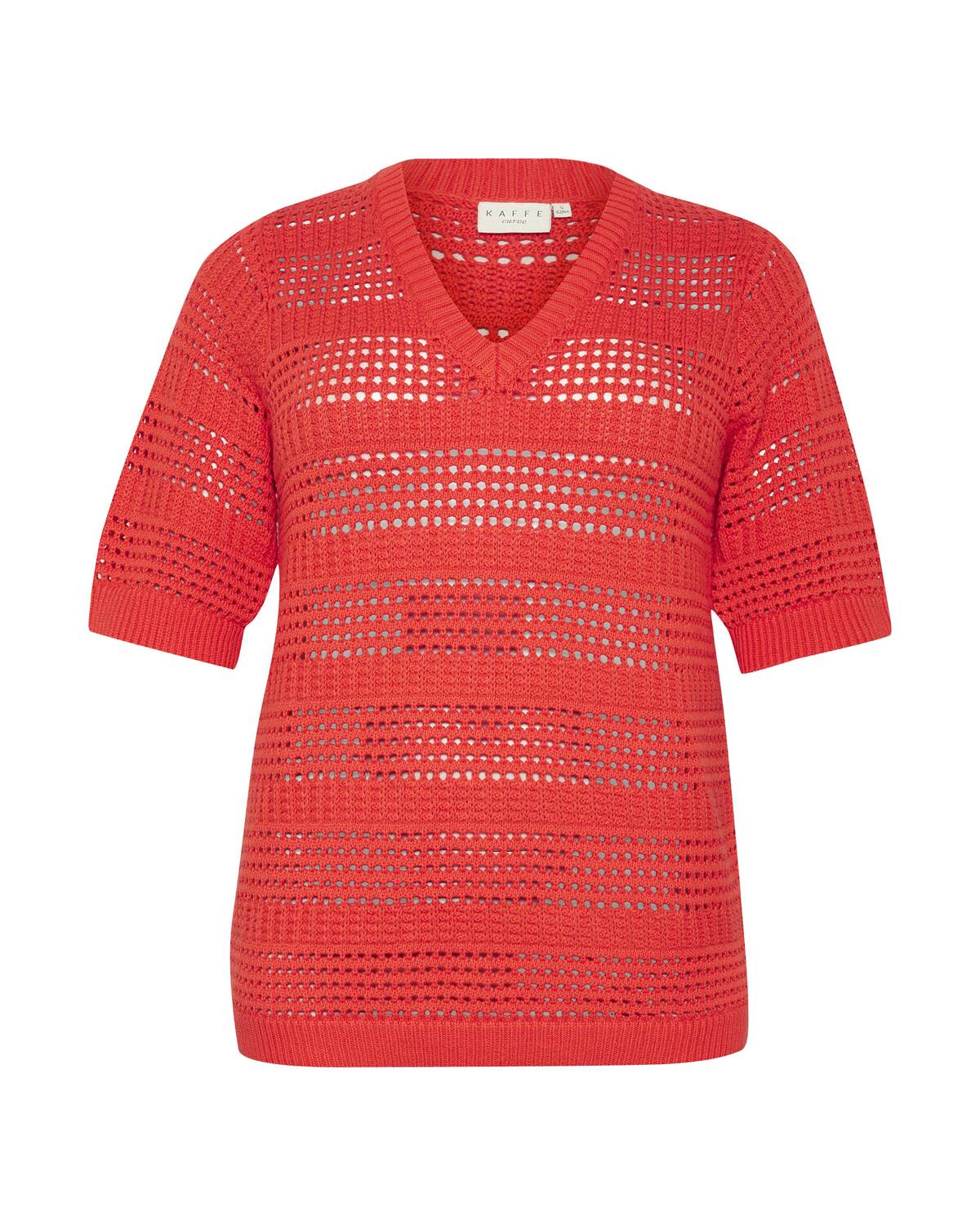 KAFFE CURVE Свитер 'Tenesa' в цвете Grenadine
KAFFE CURVE Свитер 'Tenesa' в цвете Grenadine