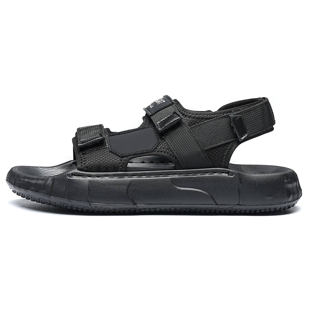 Пляжные сандалии на плоской подошве мужские черные абрикосовые ST&SAT
Пляжные сандалии на плоской подошве мужские черные абрикосовые ST&SAT