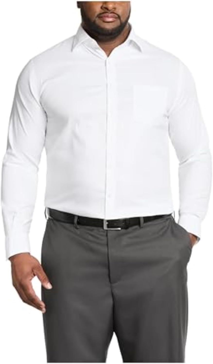 Мужская рубашка Michael Kors, дорожная, эластичная, для высоких, (для больших и высоких), White
Мужская рубашка Michael Kors, дорожная, эластичная, для высоких, (для больших и высоких), White