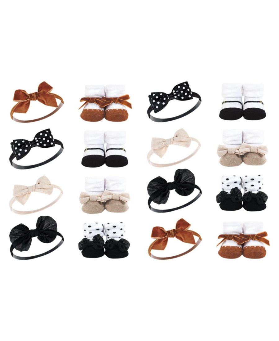 Набор из 16 предметов: повязка на голову и носки, нежно-розовый цветочный узор Hudson Baby, Classic neutrals
Набор из 16 предметов: повязка на голову и носки, нежно-розовый цветочный узор Hudson Baby, Classic neutrals