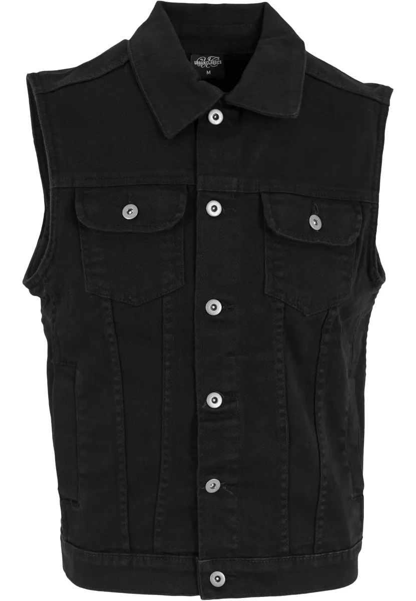 Жилет трикотажный URBAN CLASSICS " Urban Classics Men's Denim Vest" (1 шт.), цвет Blackdark
Жилет трикотажный URBAN CLASSICS " Urban Classics Men's Denim Vest" (1 шт.), цвет Blackdark