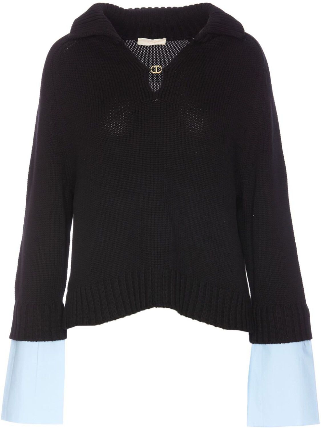 TWINSET многослойный свитер, черный
TWINSET многослойный свитер, черный