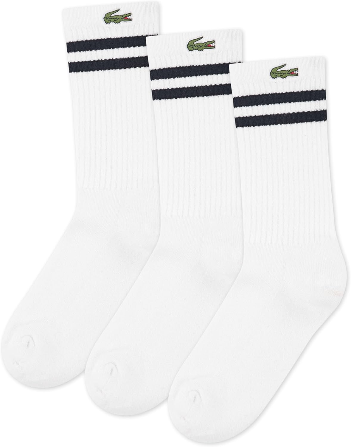 Упаковка из 3 пар трикотажных носков Lacoste для мальчиков на каждый день, White
Упаковка из 3 пар трикотажных носков Lacoste для мальчиков на каждый день, White