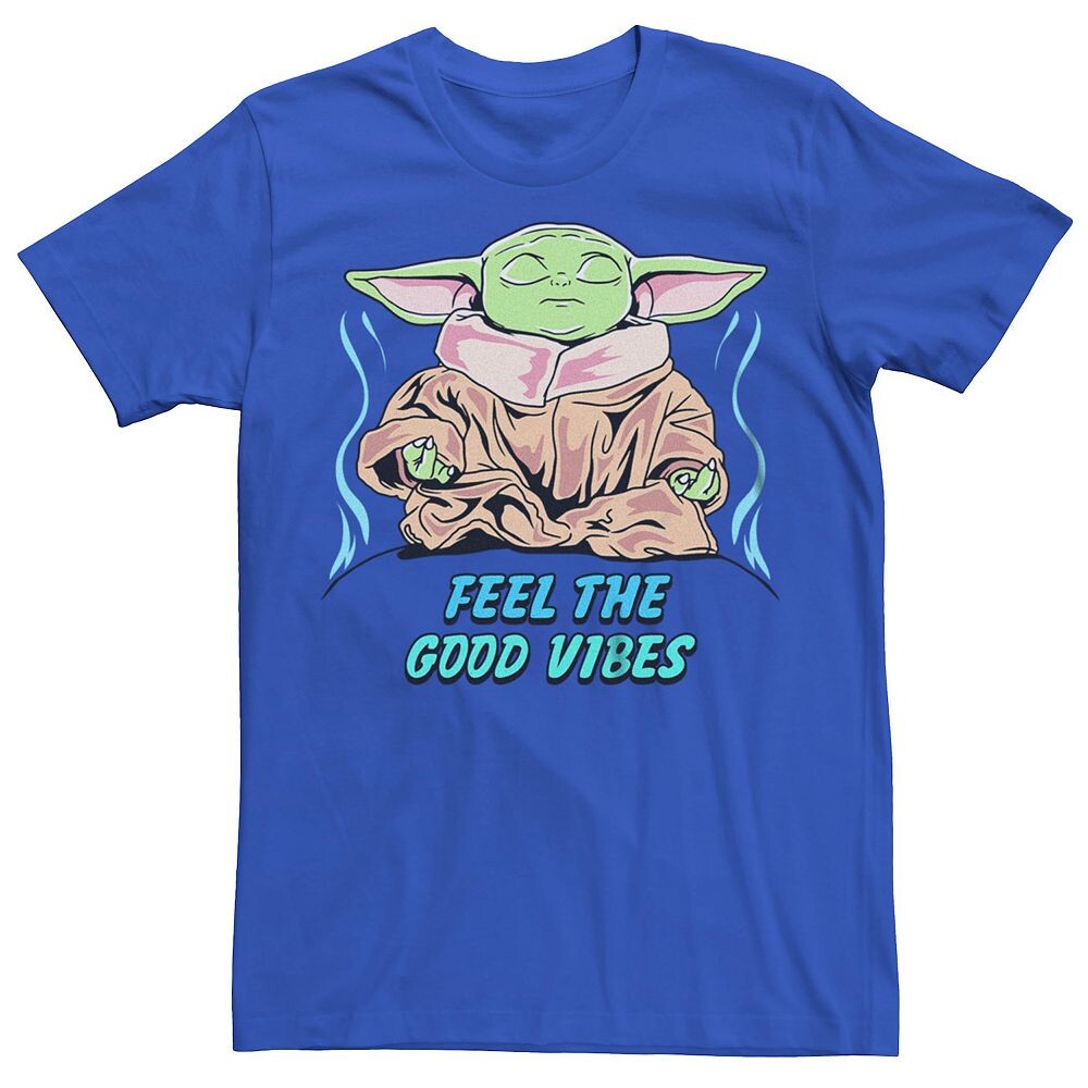 Мужская футболка с рисунком «Звездные войны» The Mandalorian Grogu «Feel The Good Vibes» Licensed Character, цвет Royal
Мужская футболка с рисунком «Звездные войны» The Mandalorian Grogu «Feel The Good Vibes» Licensed Character, цвет Royal