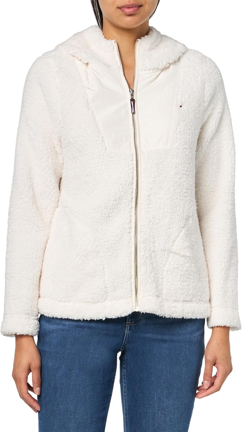 Женская куртка Tommy Hilfiger из шерпы на молнии, Soft Ivory
Женская куртка Tommy Hilfiger из шерпы на молнии, Soft Ivory