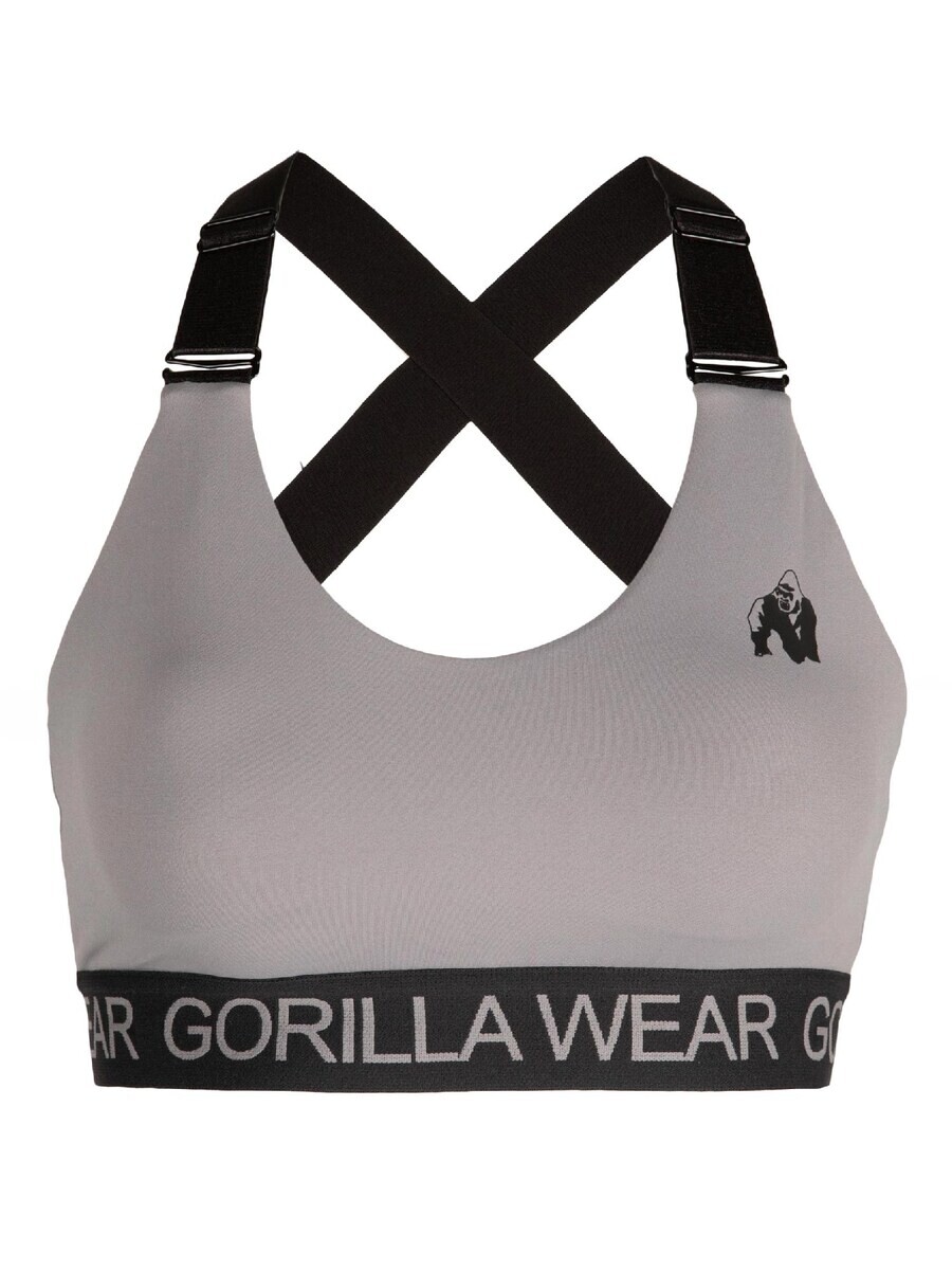 Спортивный бюстгальтер Gorilla Wear Bralette Sports Bra Colby, серый
Спортивный бюстгальтер Gorilla Wear Bralette Sports Bra Colby, серый