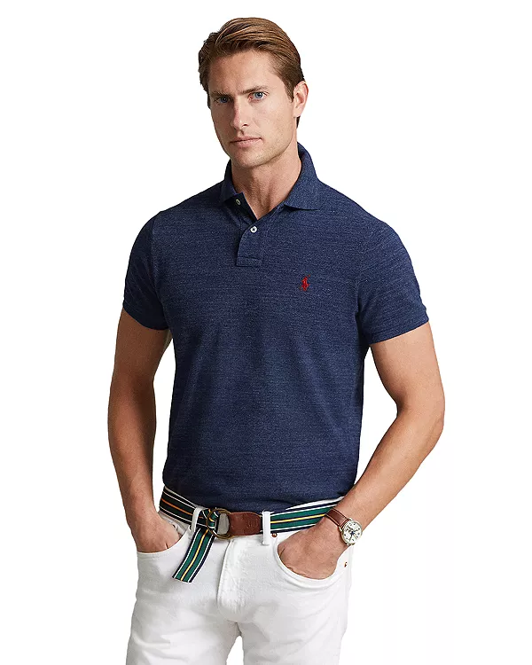 Классическая сетчатая рубашка-поло Polo Ralph Lauren, синий
Классическая сетчатая рубашка-поло Polo Ralph Lauren, синий